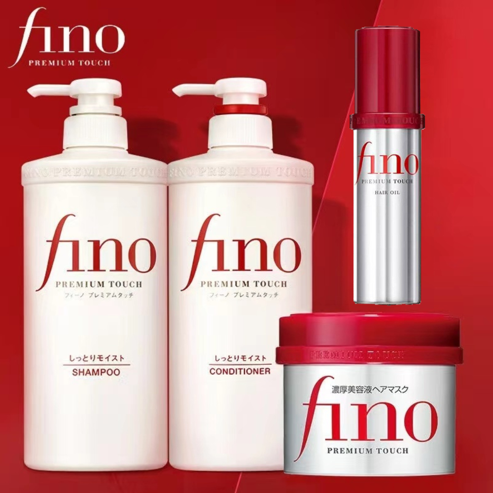 Hair Care Collagen - Ensemble de soins capillaires Fino Premium