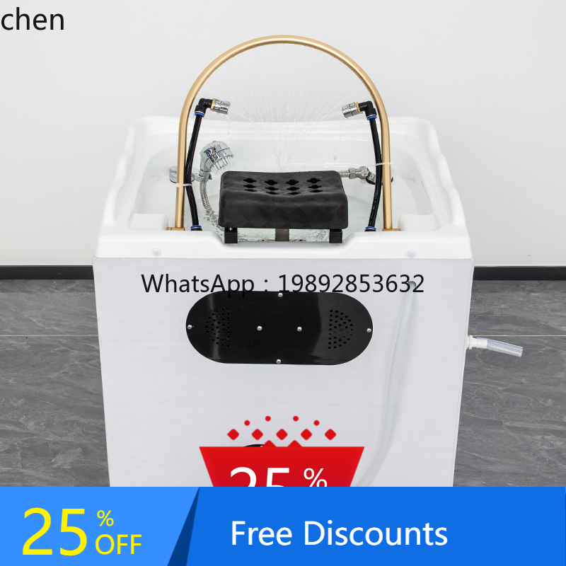 Hair Care In Salon - AA roue mobile stockage d'eau chauffage