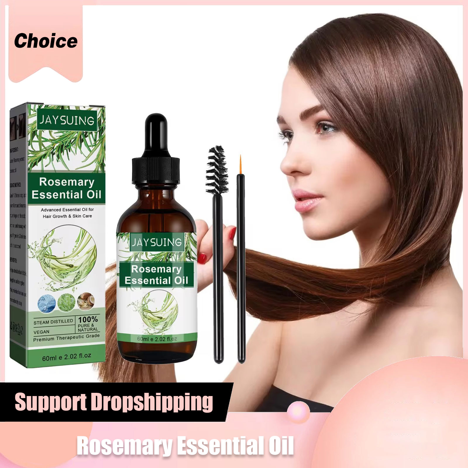 Hair Care Treatment - Huile essentielle de romarin pour la