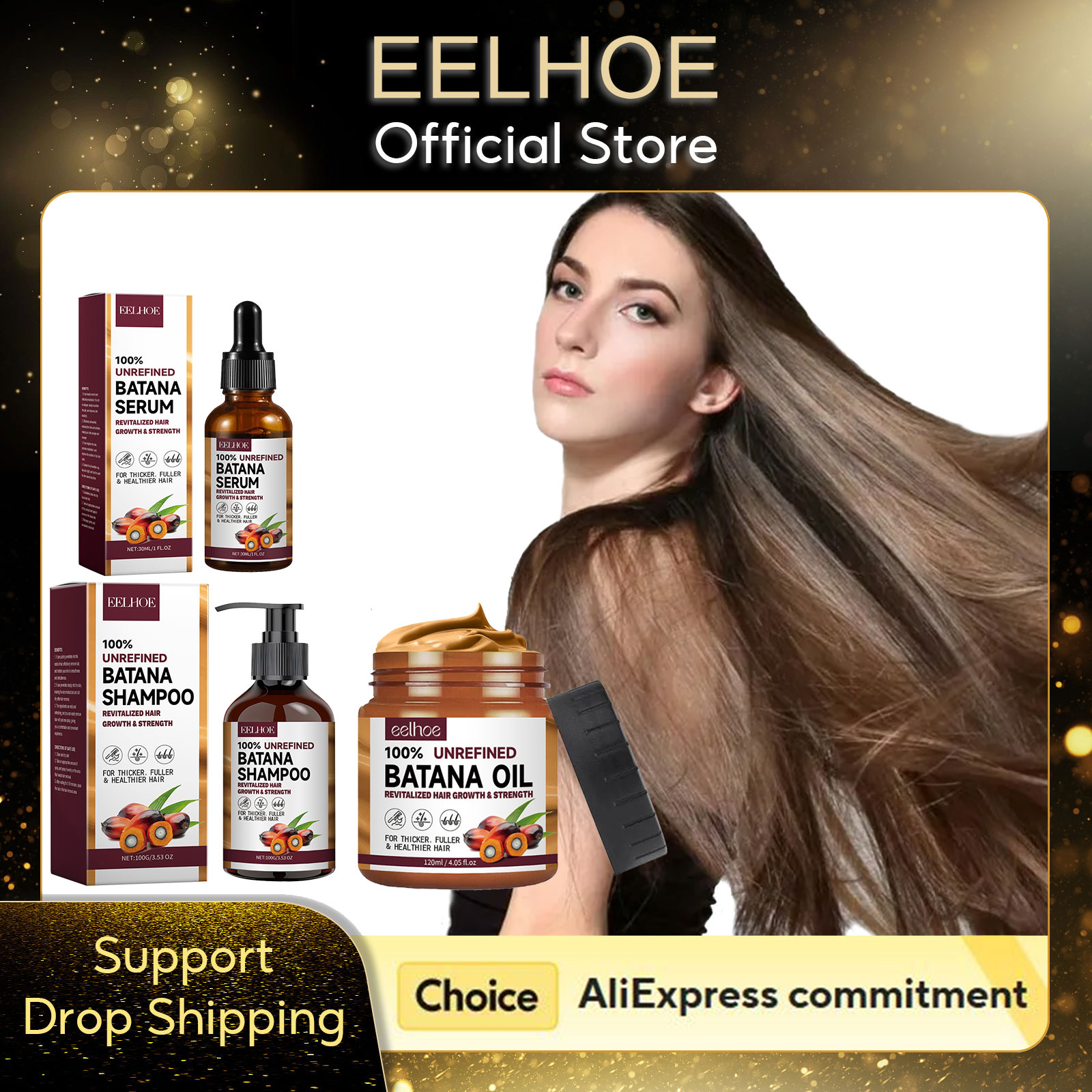 Hair Care Keratin Treatment - EELHOE huile de Batana naturelle hydratant