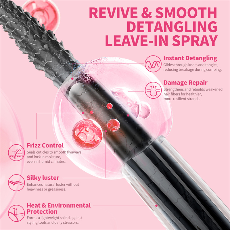 Spray après-shampoing sans rin - Hair Care Keratin Treatment avis et prix