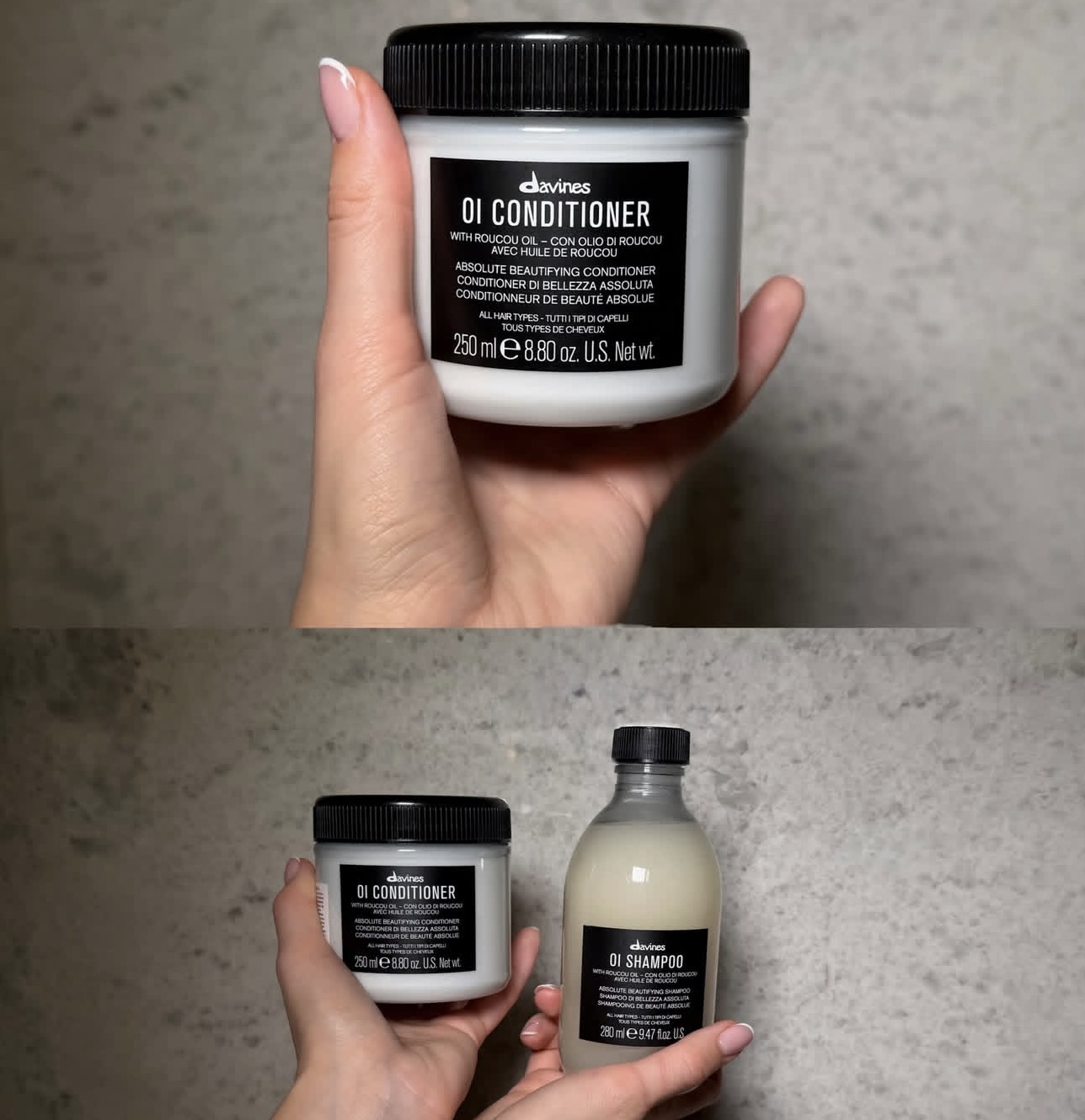 Davines OI Hair Shampoo Condit - Hair Care Salon avis et prix