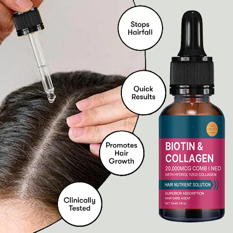 Huile essentielle pour les che - Hair Care Collagen avis et prix