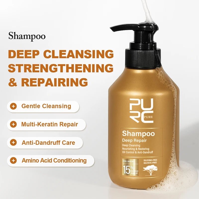 PURC – shampoing à l'huile d'a - Hair Care Keratin Treatment avis et prix