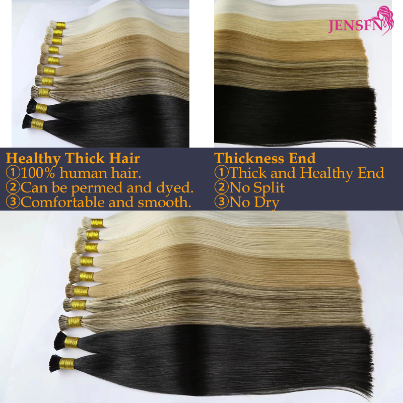 JENSFN I Tip Extensions de che - Hair Care Keratin avis et prix