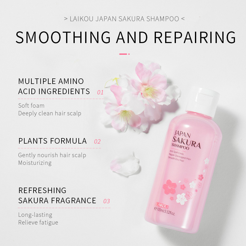 LAIKOU japon Sakura shampooing - Hair Care Japanese avis et prix