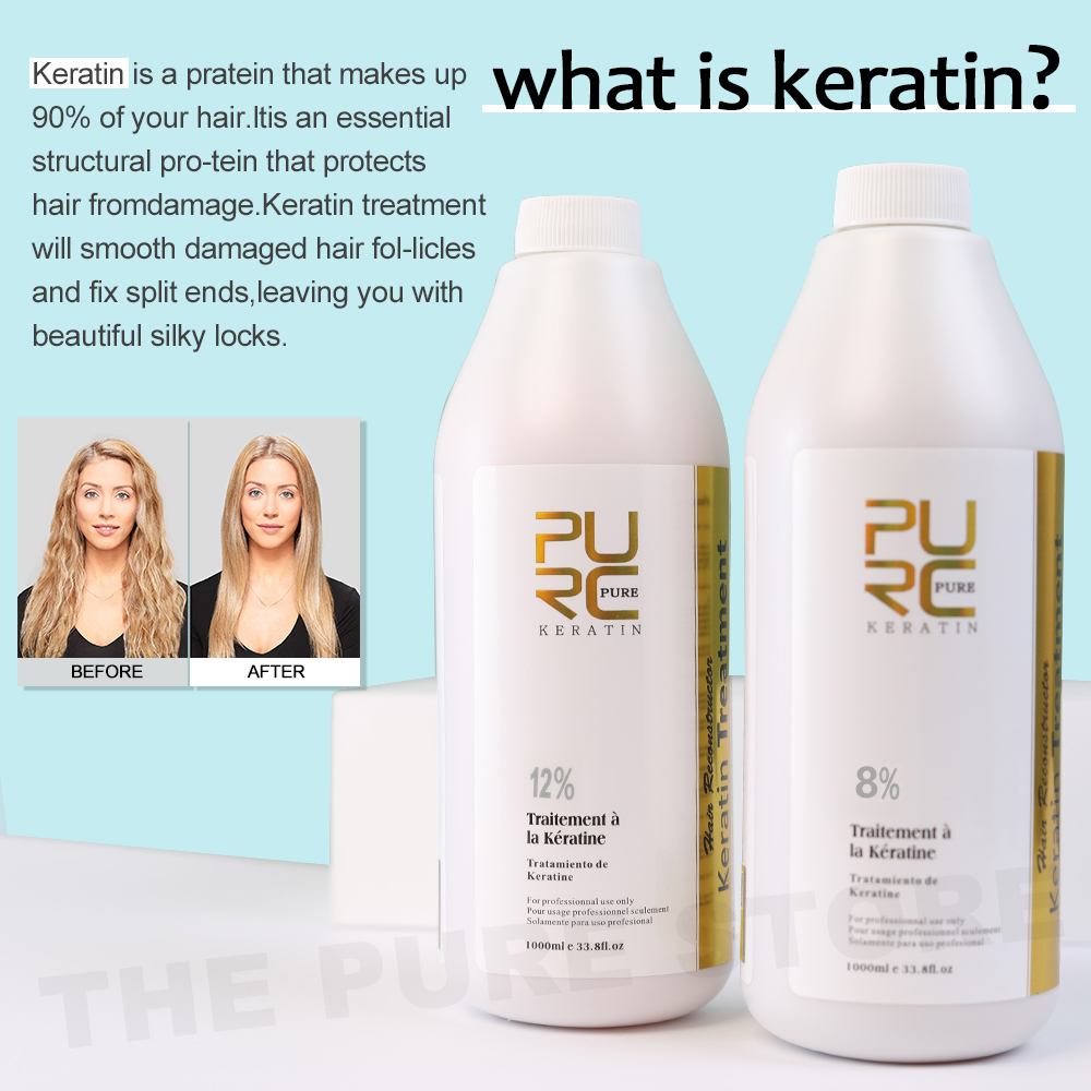 PURC 12% kératine lissante tra - Hair Care Keratin Treatment avis et prix